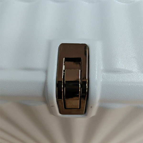 Чемодан DoubleW E087# (S, белый)