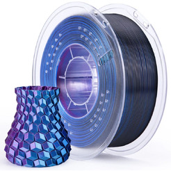 Пластик Elegoo PLA Silk 50.203.0336 (сине-фиолетово-черный)