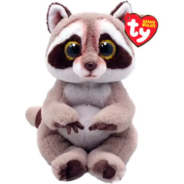 Мягкая игрушка TY Beanie Bellies (Енот PETEY) 41284