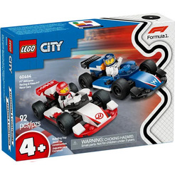 Конструктор Lego City Formula 1 Гоночные автомобили Williams и Haas 60464
