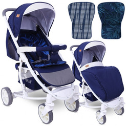 Коляска LORELLI S-300 Dark Blue Flowers