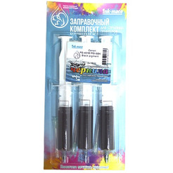 Заправочный комплект White Ink PG-40/50 PGI-5BK Black pigment черные пигментированные 3*16 мл