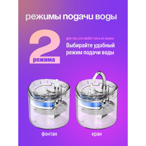 Поилка автоматическая для животных Pet Paws Z0019-A