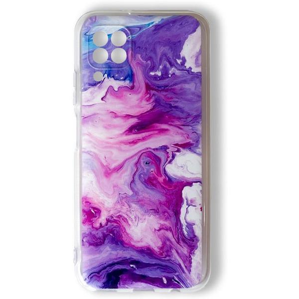 Задняя накладка CASE Print Huawei P40 lite / Nova 6SE мрамор