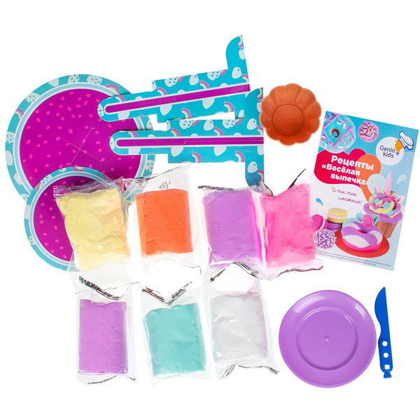 Набор для моделирования GENIO KIDS-ART Веселая выпечка TA1717B