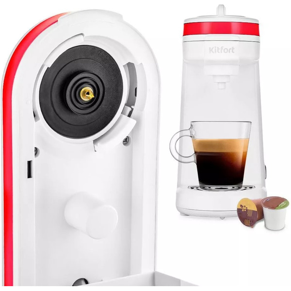 Кофеварка капсульная Kitfort КТ-7122-1