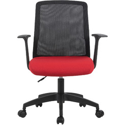 Офисное кресло Cactus CS-MC222 (черный/темно-красный)