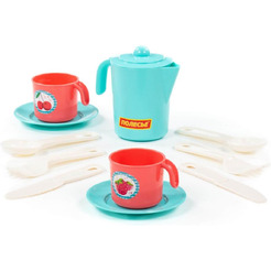 Набор игрушечной посуды Полесье Анюта 80042