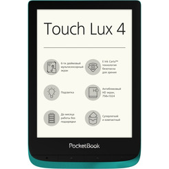 Электронная книга PocketBook 627 Touch Lux 4 (изумрудный)