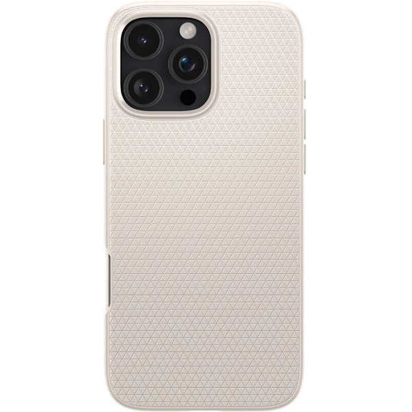 Чехол для телефона Spigen Liquid Air iPhone 16 Pro Max ACS07991 (бежевый)