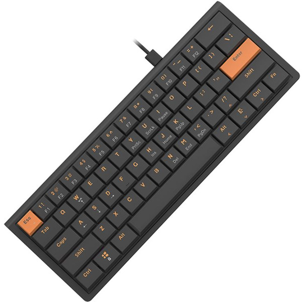 Клавиатура AJAZZ NKL61 Low Profile Switch (черный/оранжевый)