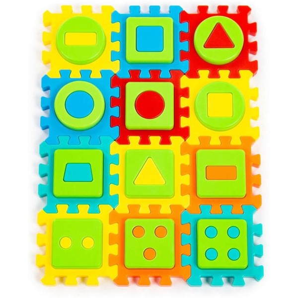 Игрушка развивающая Полесье Пазл №3 91420 (24 элемента, в пакете)