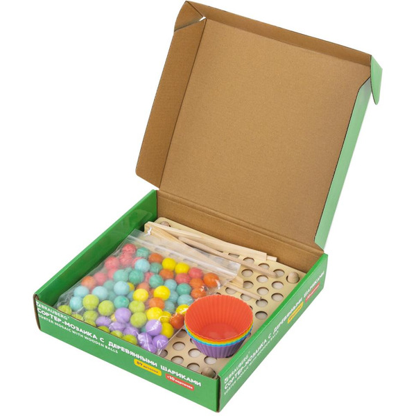 Сортер-мозаика BRAUBERG Монтессори  665247