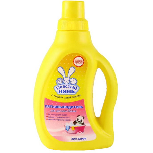 Пятновыводитель Ушастый нянь Для детского белья 750 мл