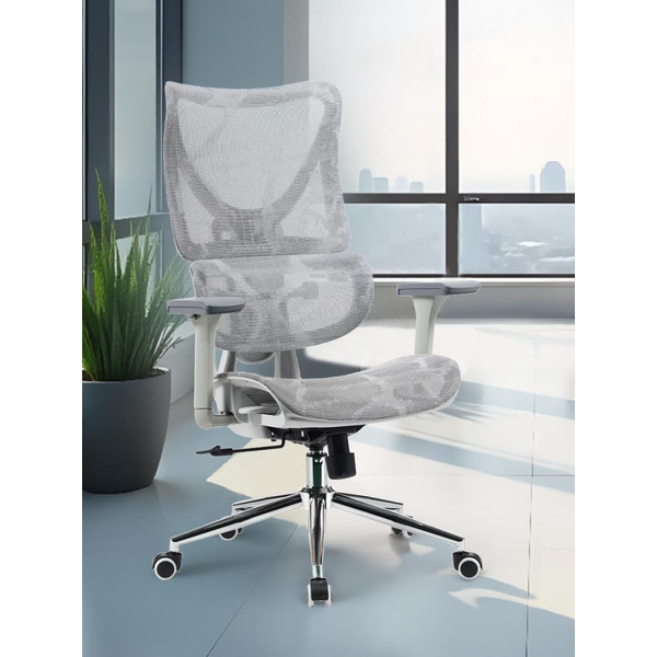 Офисное кресло MYROO Office HS-3853H-1-G Wizard Light Grey