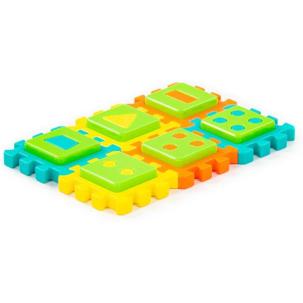 Игрушка развивающая Полесье Пазл №2 91390 (12 элементов, в пакете)