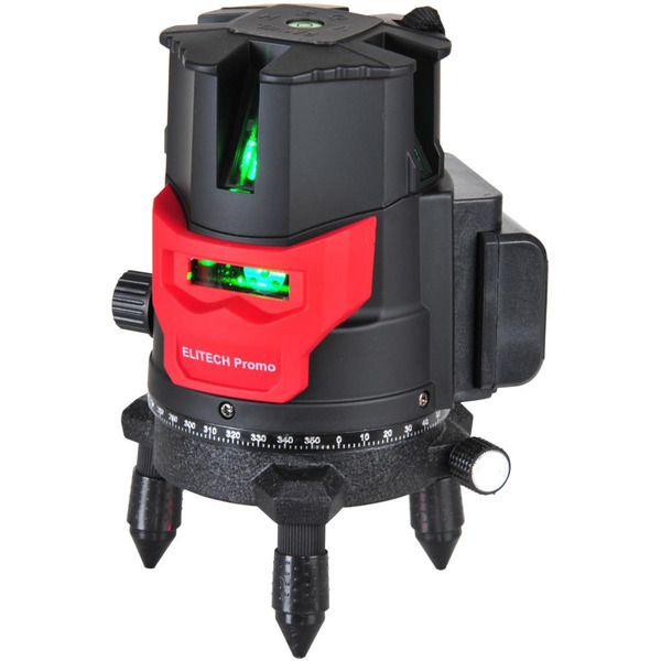 Лазерный нивелир ELITECH ЛН 5/4В-ЗЕЛ Промо 196380
