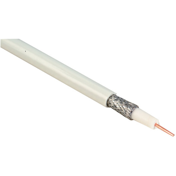 Коаксиальный кабель Hama 1х1.1мм2. 90дБ 100м (86624)