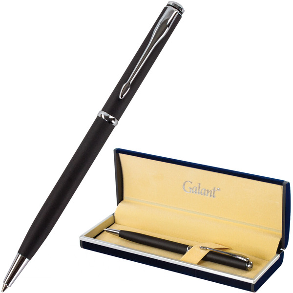 Ручка подарочная шариковая Arrow Chrome Grey GALANT 140652