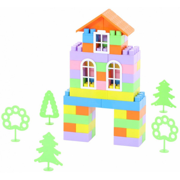 Конструктор Полесье 1016 Строитель Макси-плюс