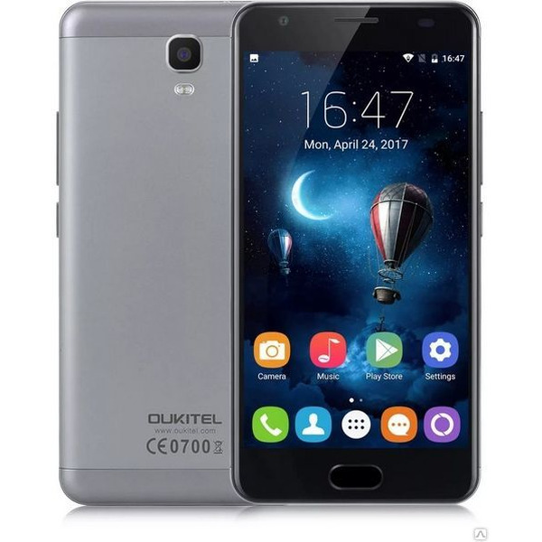 Смартфон Oukitel C9 (серый)