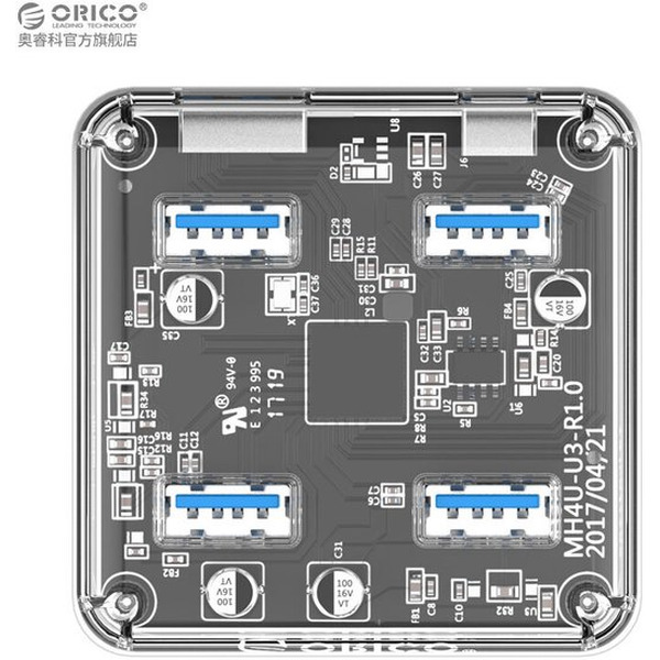 USB-хаб Orico MH4UC-U3-05-CR-BP