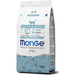 Сухой корм для кошек Monge Monoprotein Kitten Trout (1.5кг)
