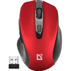 Мышь Defender Prime MB-053 (красный)