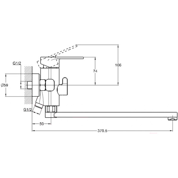 Смеситель Econoce EC0393