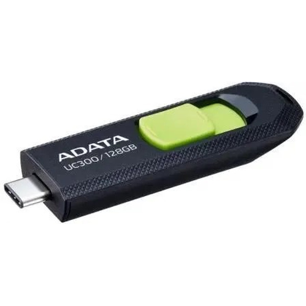 Флеш диск A-Data ACHO-UC300-128G-RBK/GN