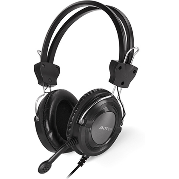 A4TECH Гарнитура HS-19-1 Gray