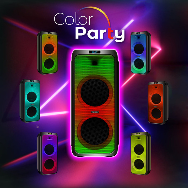 Колонка для вечеринок Ginzzu GM-215