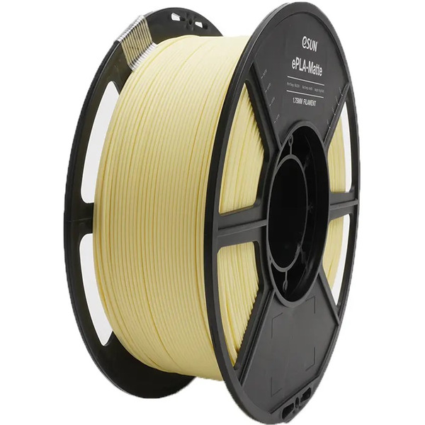 Пластиковая нить ESUN ePLA-Matte 1,75 мм, 1кг almond yellow