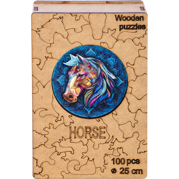 Пазл MASTER WOOD Лошадь SWPH