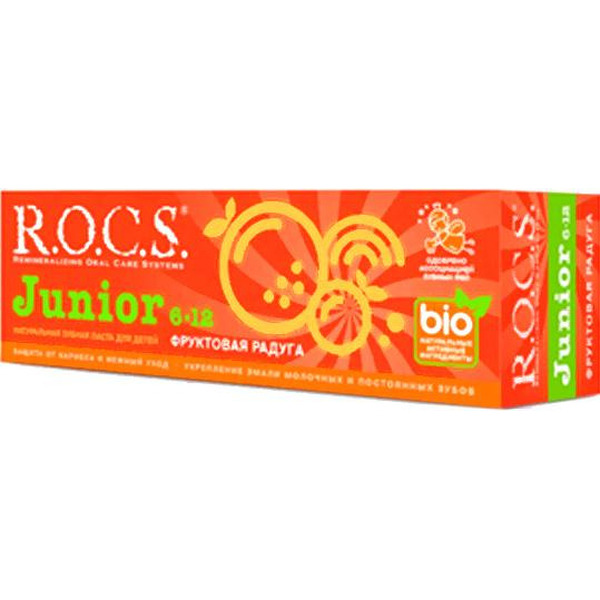 Зубная паста R.O.C.S Junior фруктовая радуга 74 г
