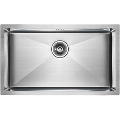 Кухонная мойка Paulmark Next 74 Uni PM217444-BS (стальной/брашированная сталь)