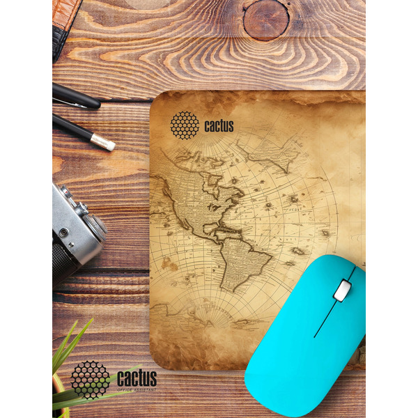 Коврик для мыши CACTUS Antique map CS-MPC-P08XS