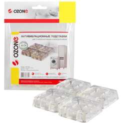 Подставки антивибрационные для стиральных машин и холодильников Ozone CMA-12T