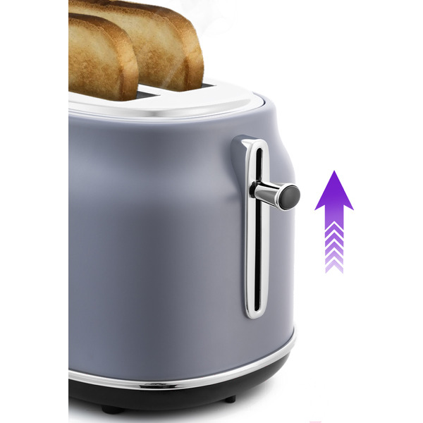 Тостер Kitfort КТ-2038-3 (серый)