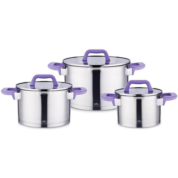 Набор посуды Lara LR02-126 (лаванда)