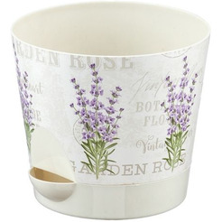 Кашпо Idea НИКА ДЕКО с прикорневым поливом М3077 (лаванда)