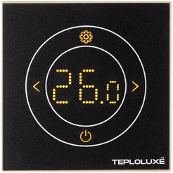 Терморегулятор TEPLOLUXE Solus Zen Wi-Fi (черный/золото)