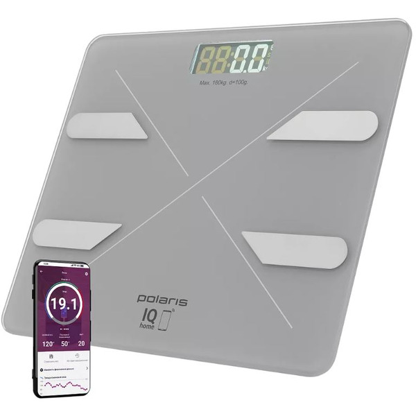 Напольные весы Polaris PWS 1898 IQ Home (серый)