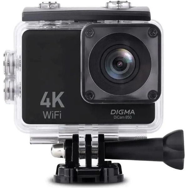 Экшн-камера Digma DiCam 850 черный