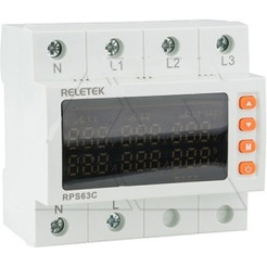 Реле выбора приоритетной фазы Reletek RPS63C
