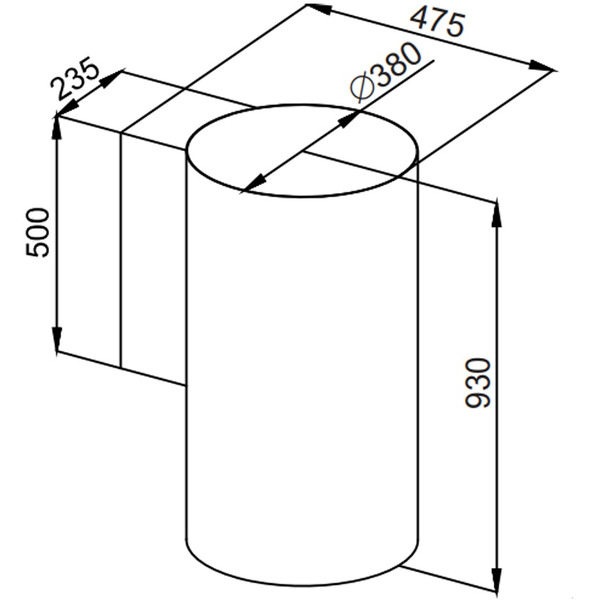 Вытяжка MAUNFELD Lee Wall sensor 39 (черный)