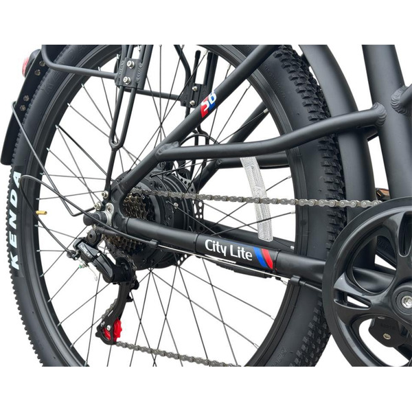 Электровелосипед Smart Balance City Lite 2025 (черный)