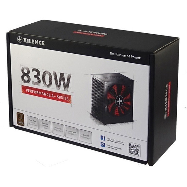 Блок питания XILENCE Performance A+ 830W (XP830R8)