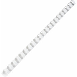 Пластиковые пружины для переплета BRAUBERG 530913 (100 шт) белый