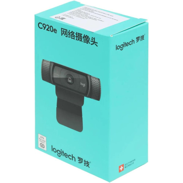 Веб-камера Logitech C920e